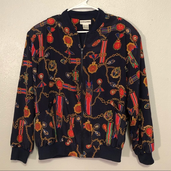 alfred dunner bomber jacket